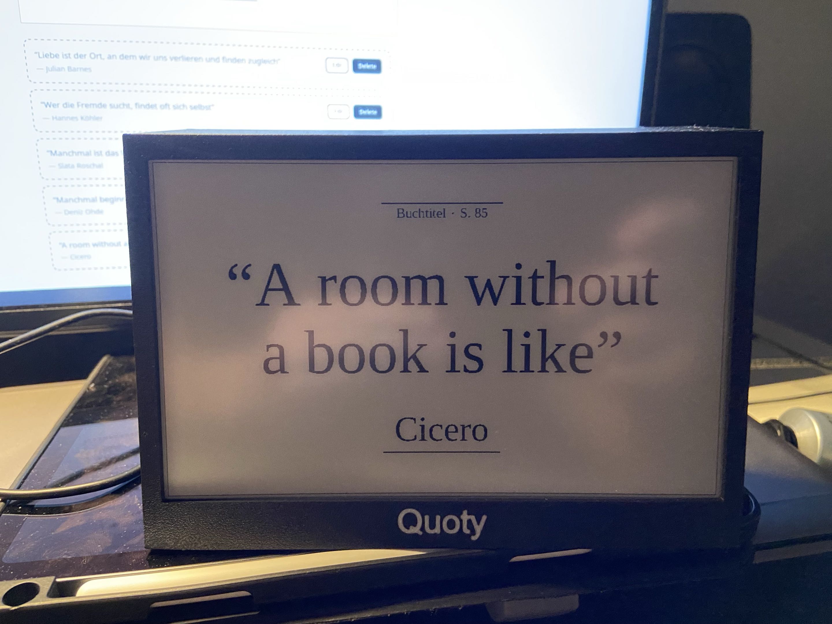 Quoty project preview